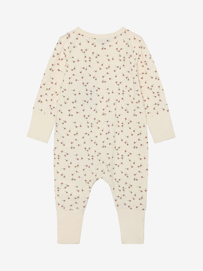 CeLaVi Baby Strampler aus Bambus mit Blumenmuster, erhältlich im Bärechind Winterthur Zürich Schweiz