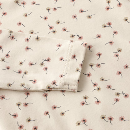 CeLaVi Bambus Body langarm Detail mit Blumen-Print für Babys, Bärechind Winterthur Zürich Schweiz