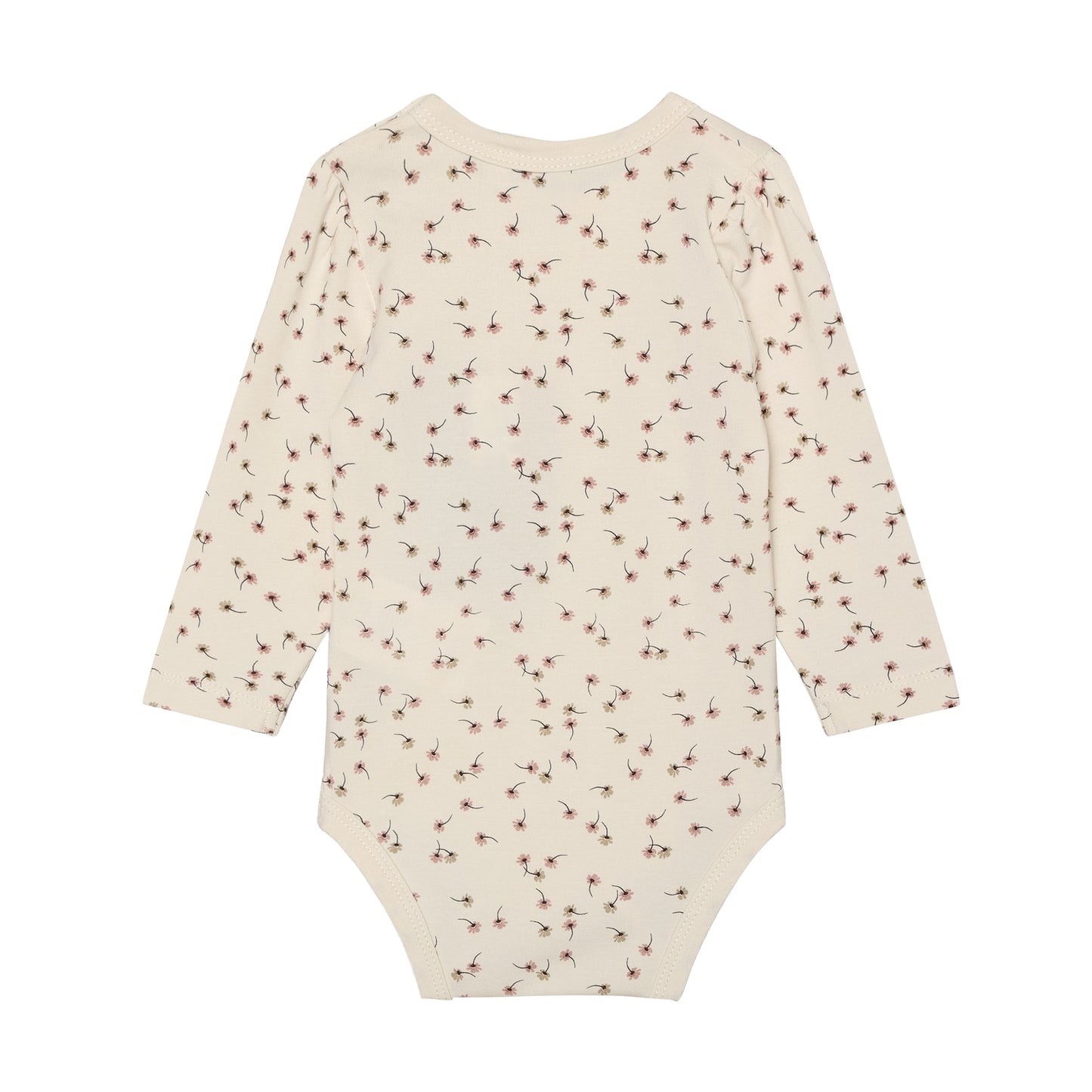 CeLaVi Bambus Body langarm Rückenansicht mit Blumen-Print für Babys, Bärechind Winterthur Zürich Schweiz