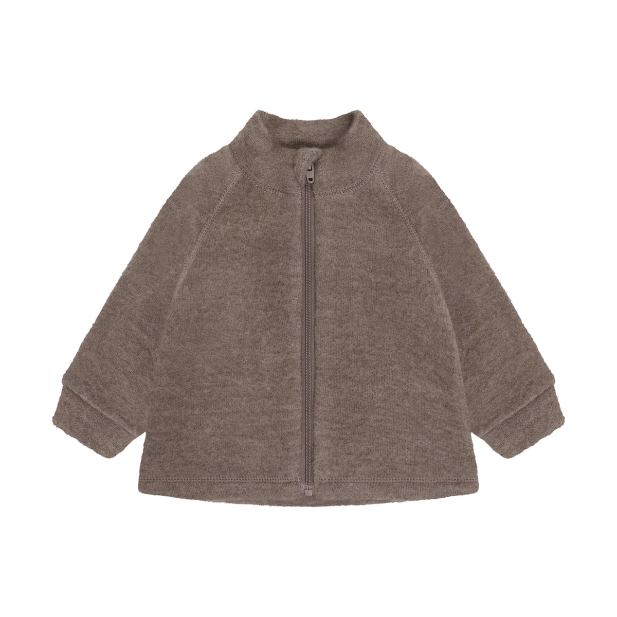 CeLaVi Wollfleecejacke in der Farbe Walnut