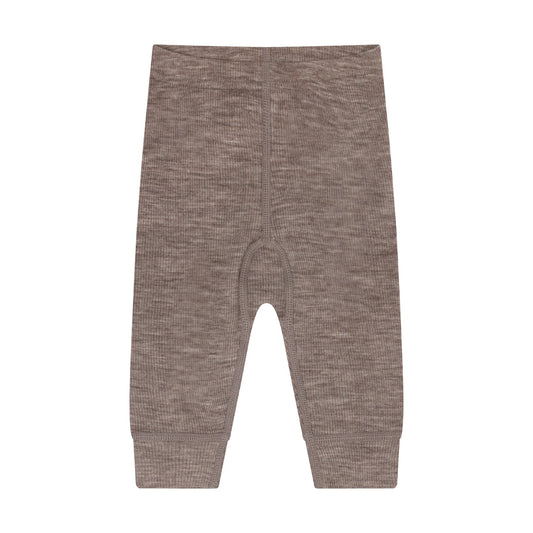 CeLaVi Merino Leggings Baby in Walnut, Vorderansicht
