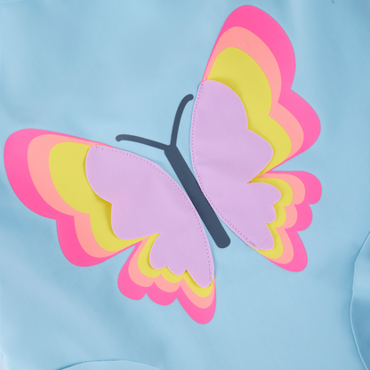 Detail Schmetterling Color Kids Badeanzug blau Kinder Sommerkleidung Schweiz