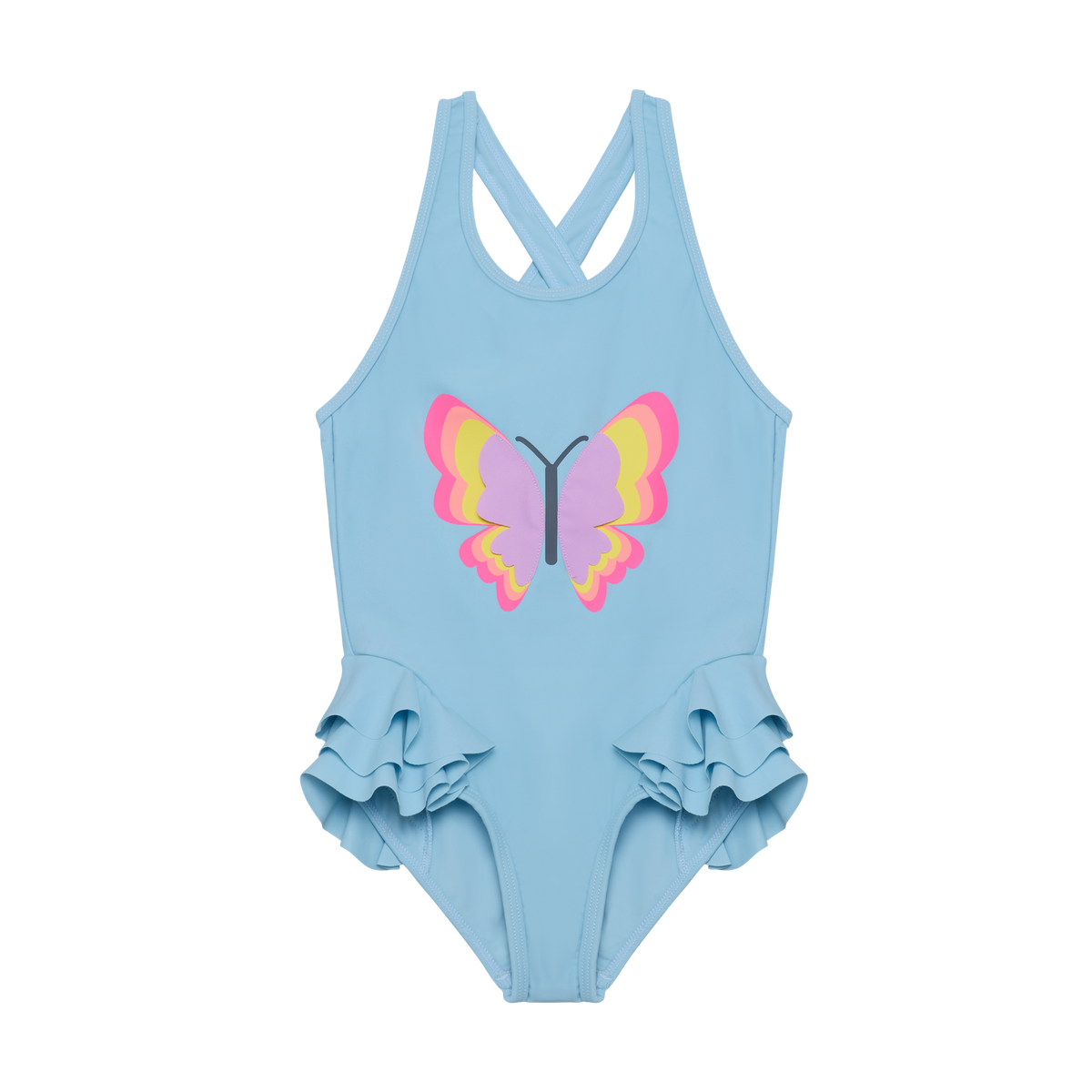 Color Kids Badeanzug Schmetterling blau Kinder Badebekleidung Winterthur Bärechind