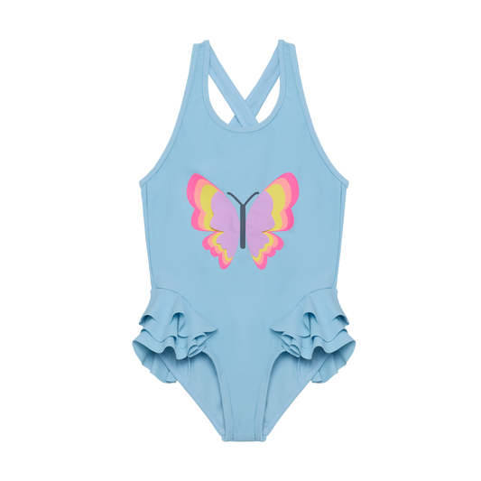 Color Kids Badeanzug Schmetterling blau Kinder Badebekleidung Winterthur Bärechind