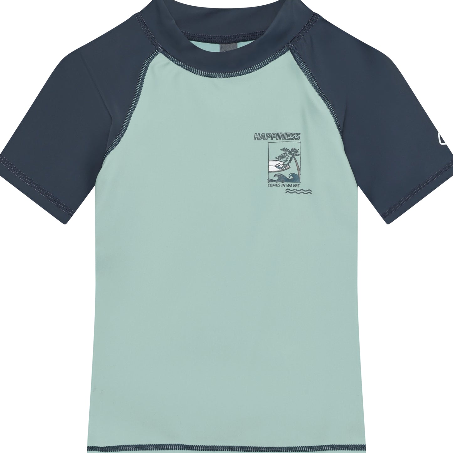 Color Kids UV Shirt blau kurzarm Kinder Bade Shirt nachhaltige Kinderkleider Winterthur