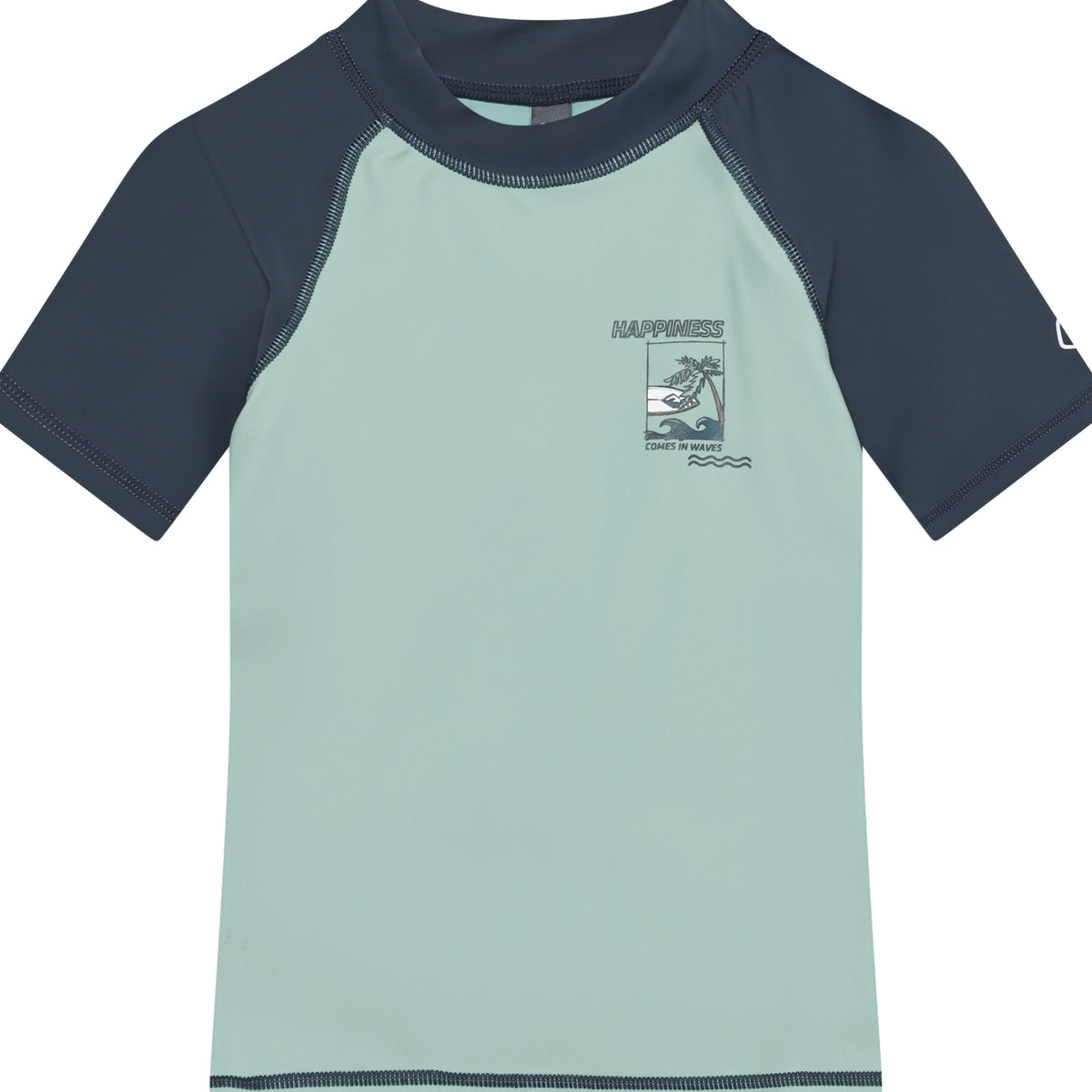 Color Kids UV Shirt blau kurzarm Kinder Bade Shirt nachhaltige Kinderkleider Winterthur