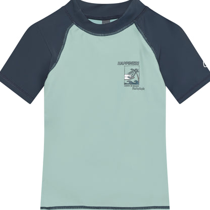 Color Kids UV Shirt blau kurzarm Kinder Bade Shirt nachhaltige Kinderkleider Winterthur