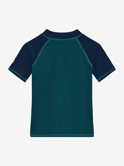 Color Kids UV Shirt Rückseite grün Kinder Badebekleidung Winterthur