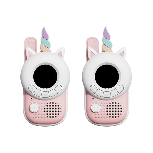 Zoofamily Kinder-Walkie-Talkie-Set im Einhorn-Design, erhältlich bei Bärechind Winterthur.