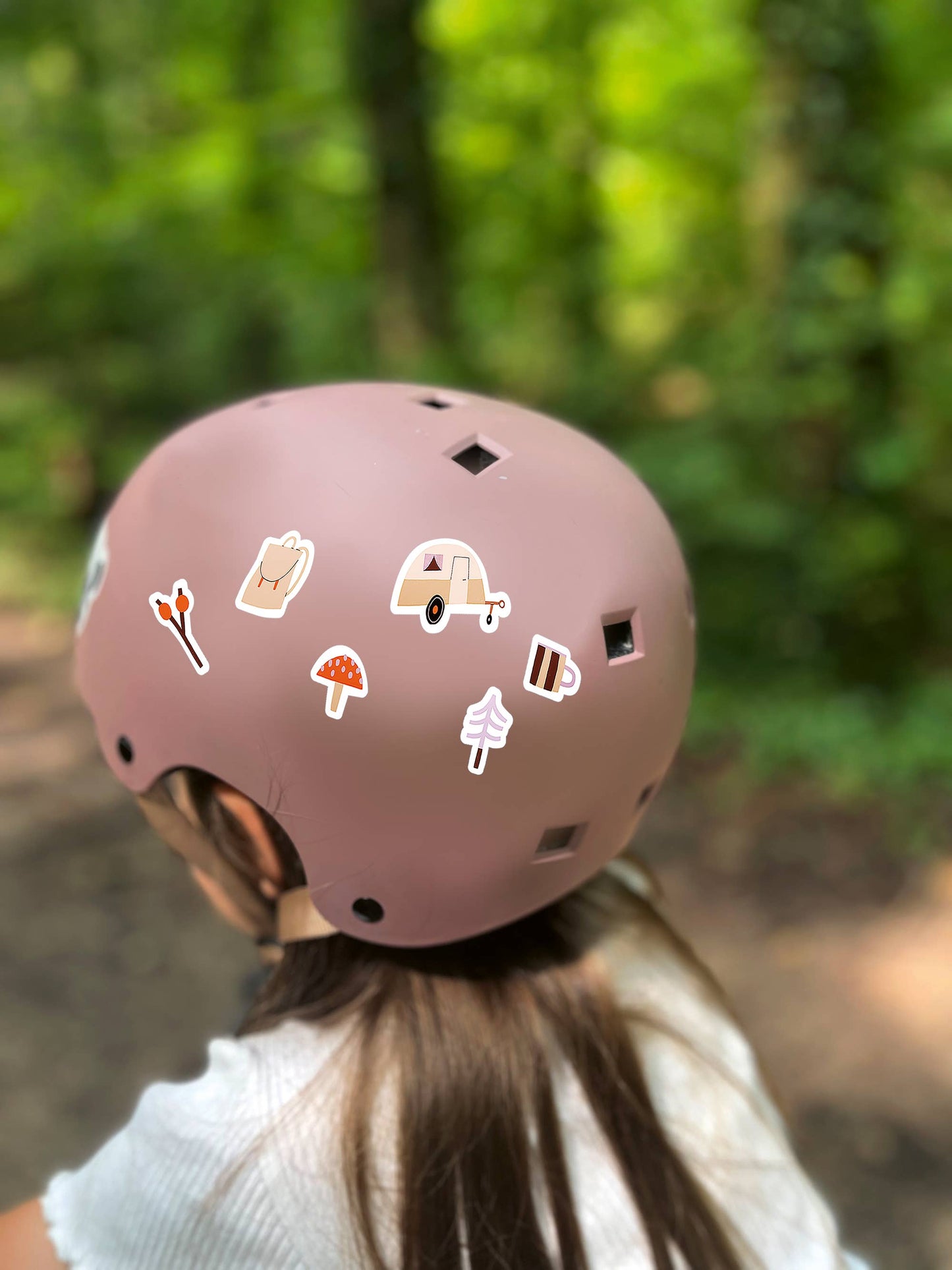 Reflektierende Sticker "Camping"