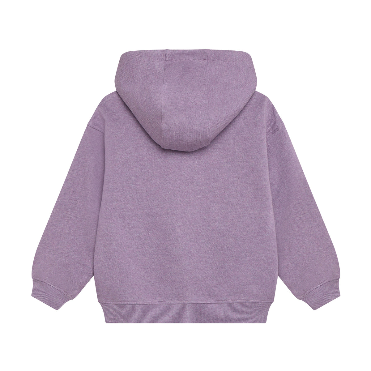 Kinder Hoodie aus 100% Baumwolle, Rückansicht mit Kapuze