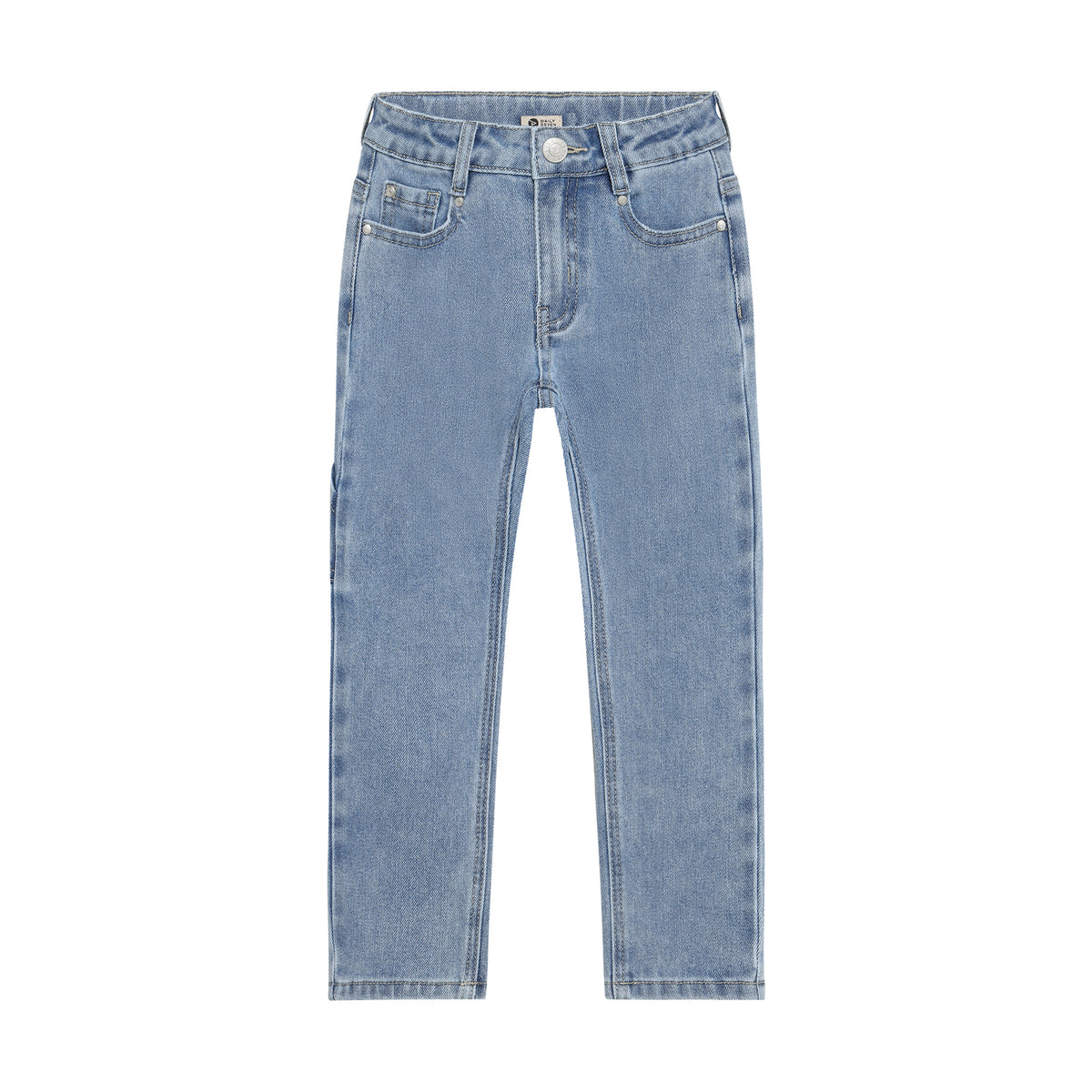 Dunkelblaue Straight Fit Jeans für Kinder