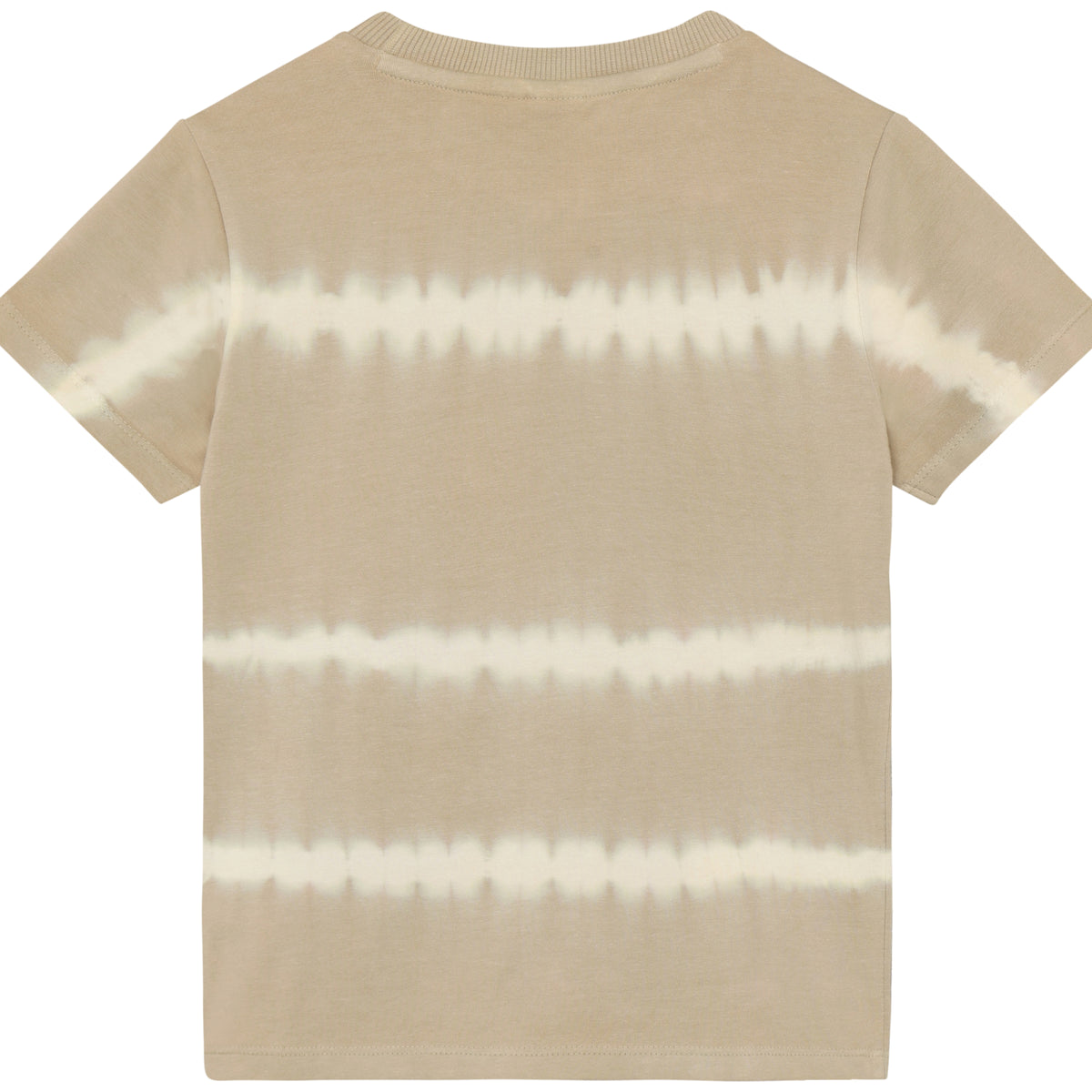 Rückansicht Tie-Dye Kinder T-Shirt Sand von DAILY7KIDS