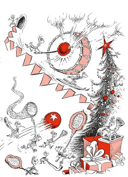 Einblick in das Buch Der Grinch oder die geklauten Geschenke von Dr. Seuss