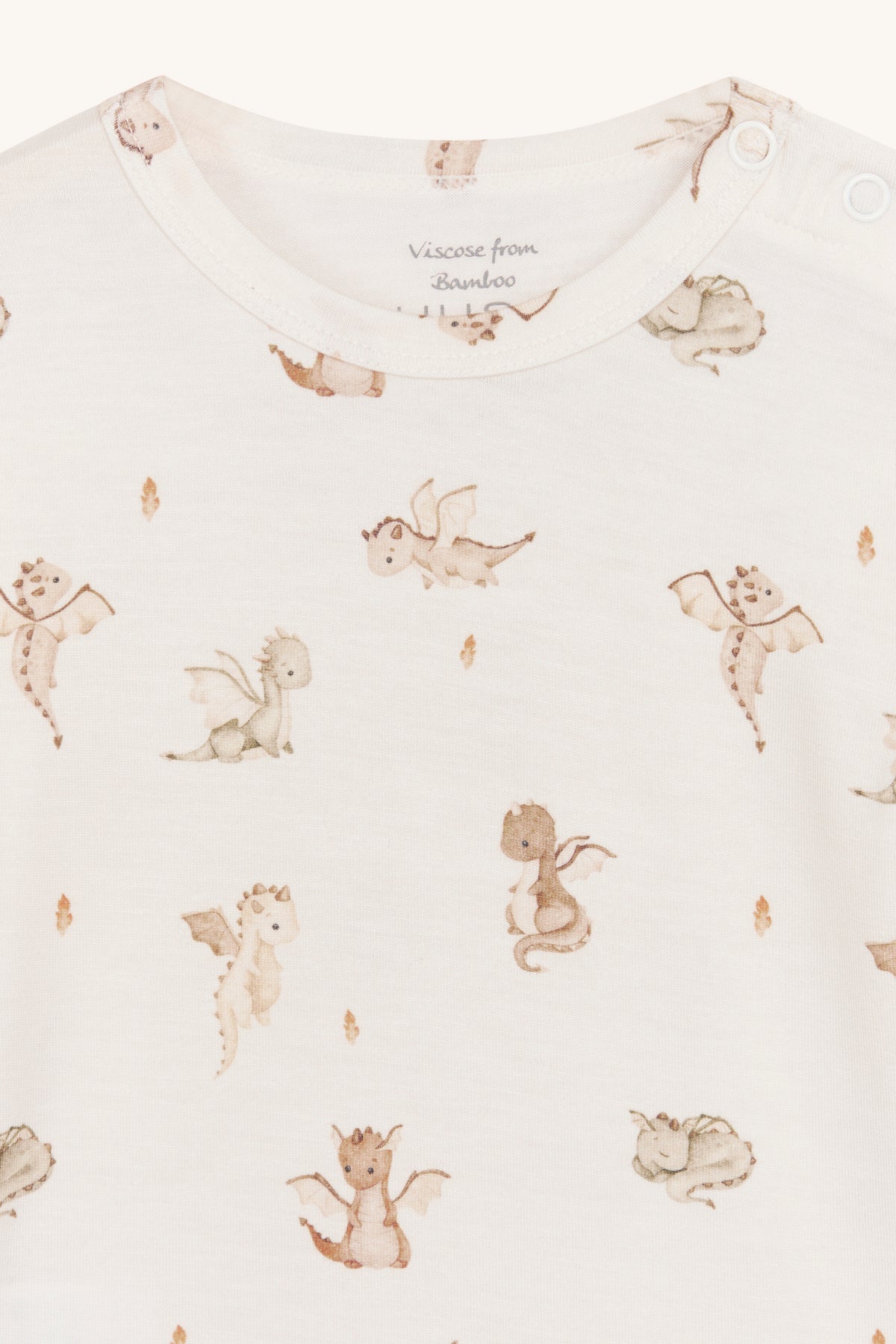 Hust & Claire Buller Body Langarm, Ivory