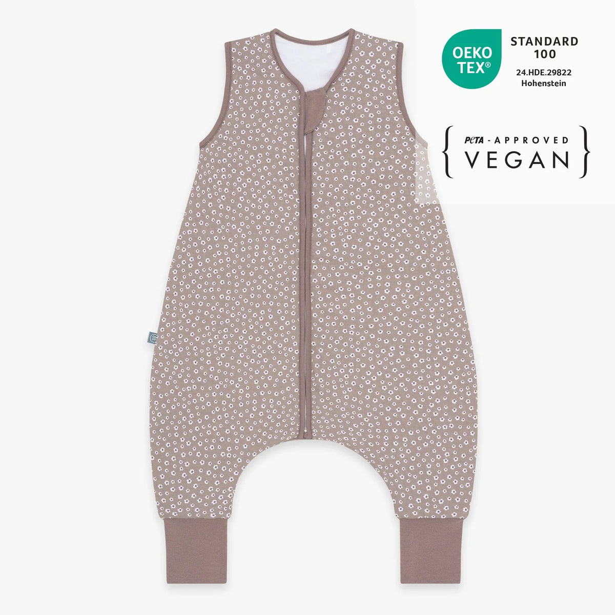 Emma und Noah Schlafsack mit Füssen Blumen berry 1.0 TOG Baumwolle, Bärechind Winterthur Zürich Schweiz kaufen
