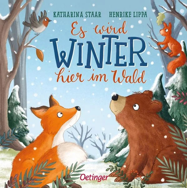 Buchcover Es wird Winter hier im Wald von Henrike Lippa