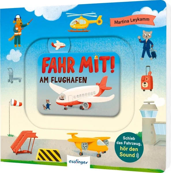 Buchcover Fahr mit am Flughafen von Martina Leykamm