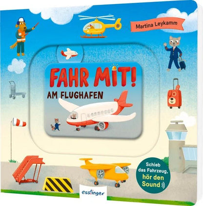 Buchcover Fahr mit am Flughafen von Martina Leykamm