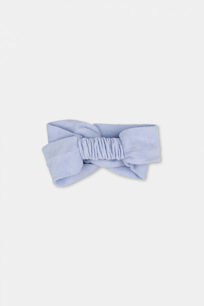 Frottee-Haarband für Babys, hellblau