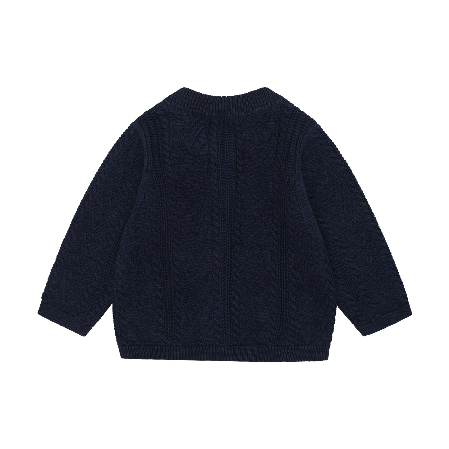 GOTS zertifizierter Baby Cardigan aus 100% Baumwolle