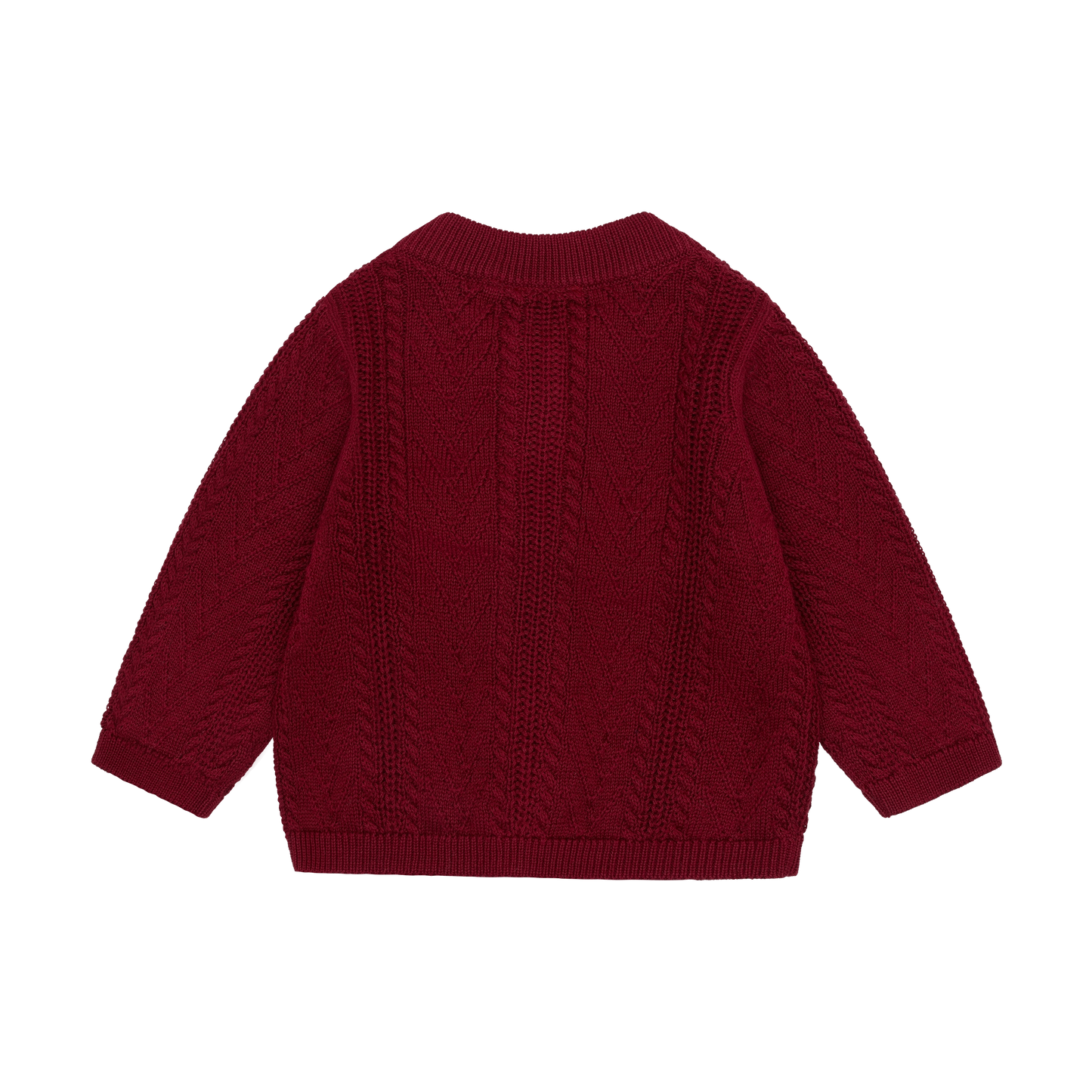 GOTS zertifizierter Baby Cardigan aus 100% Baumwolle