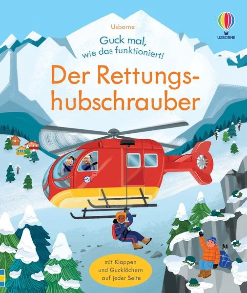 Buchcover Guck mal, wie das funktioniert! Der Rettungshubschrauber von Lara Bryan