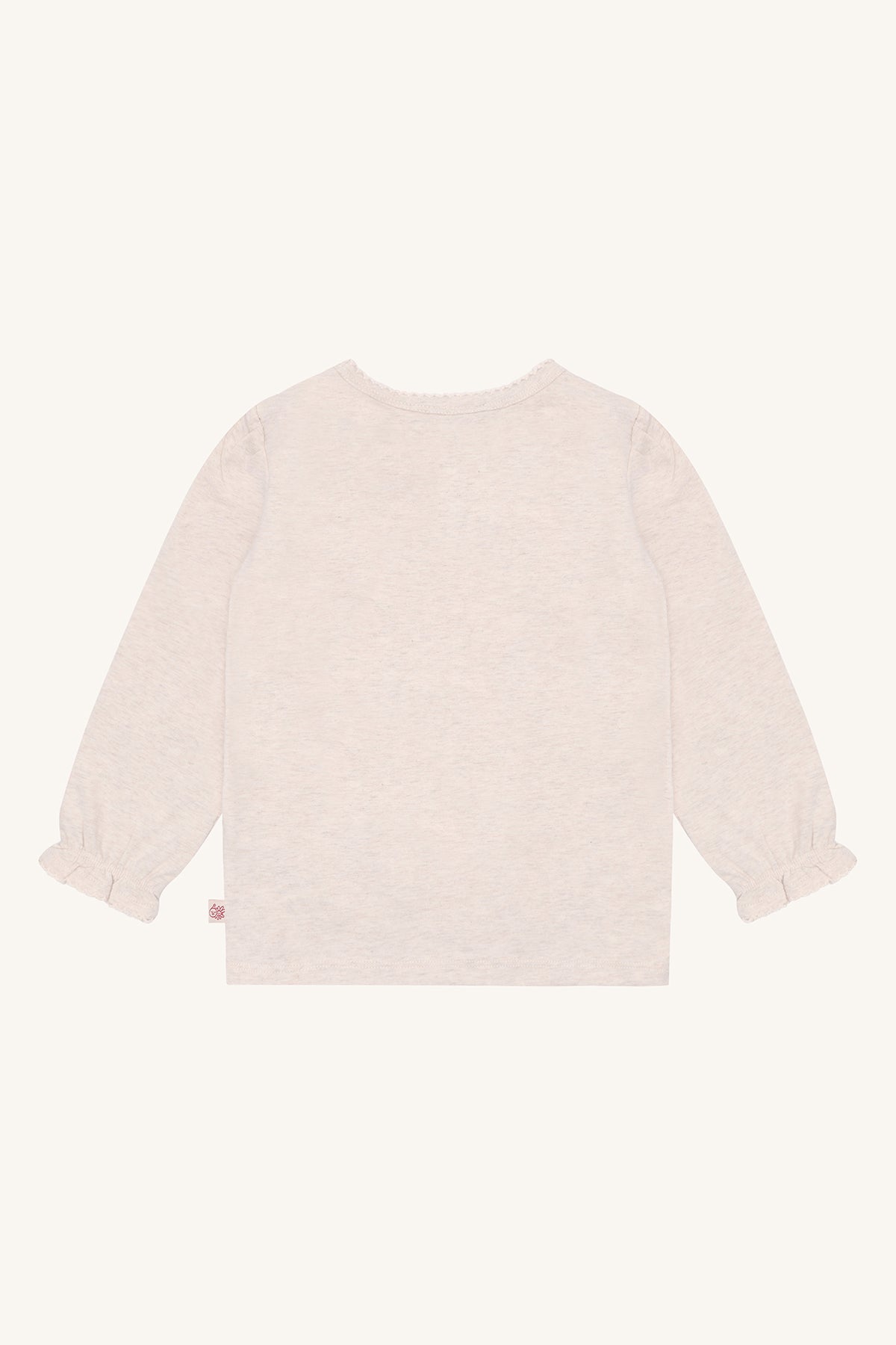 Hust & Claire Alma Langarmshirt Weihnachtsfee in Wheat Melange, Ansicht 3