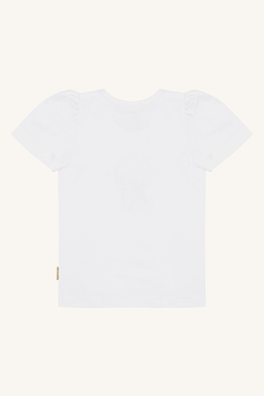 Detailaufnahme Quallenmotiv vom Hust&Claire Alma Baumwoll T-Shirt, Bärechind Winterthur, Zürich, Schweiz.