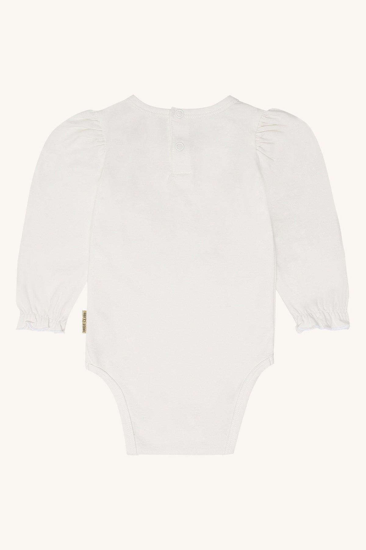 Hust & Claire Babybody in Weiss Rückansicht