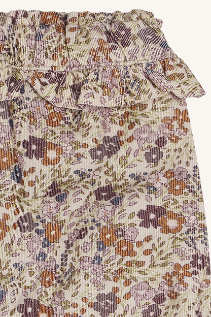 Hust & Claire Babyhose mit Blumenprint und Rüschenbund
