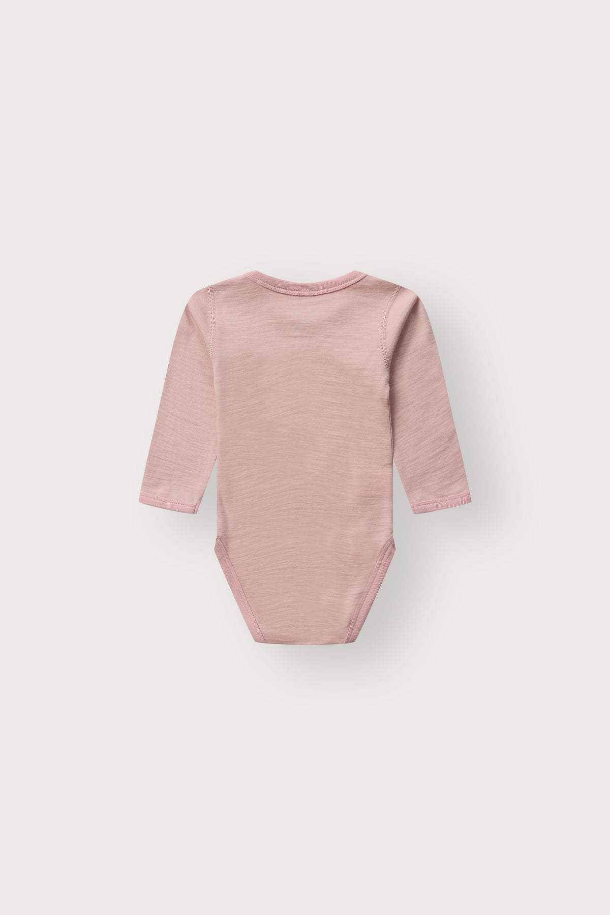 Rückansicht des Baloo Langarmbodys in Dusty Rose