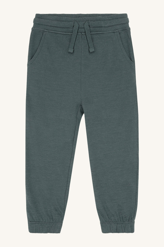 Galon Trainerhose von Hust & Claire in Balsam Green, Vorderansicht