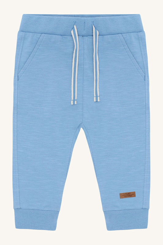 Hust&Claire Gordon Slub Jersey Hose in Glacier aus Bio-Baumwolle, nachhaltig erhältlich im Bärechind Winterthur Zürich Schweiz.