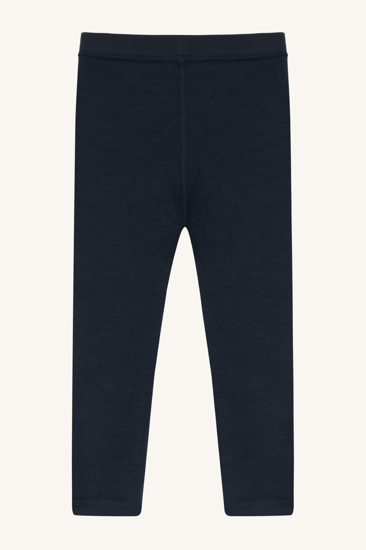 Rückansicht der Laki Leggings in Blues mit elastischem Bund, ideal auch unter der Skihose