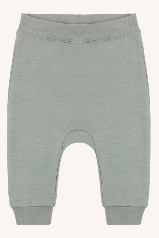 Merino Leggings von Hust & Claire in Slate Green, Vorderansicht