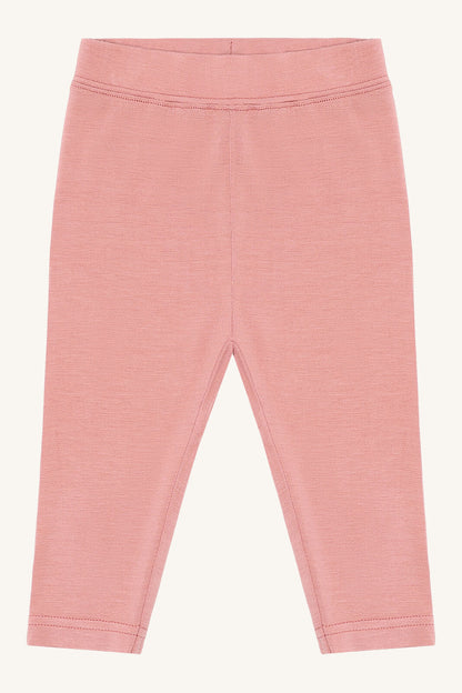 Rosa Ludo Bambus Leggings von Hust&Claire – nachhaltige Kinderkleidung bei Bärechind in Winterthur, Zürich, Schweiz.