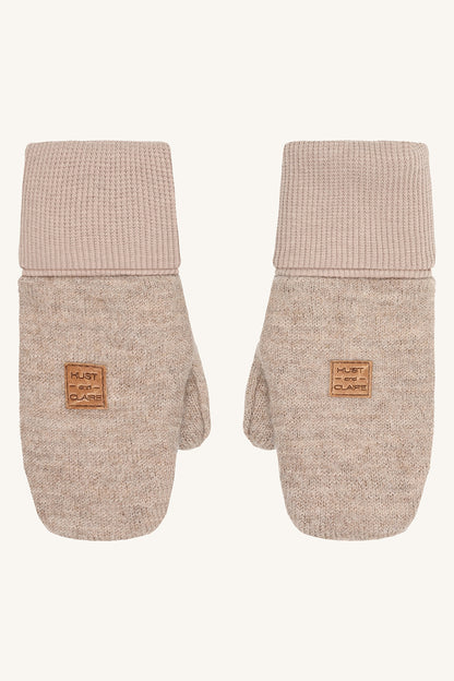 HUST&CLAIRE Wollwalk Handschuhe in biscuit – erhältlich bei Bärechind in Winterthur, Zürich, Schweiz.