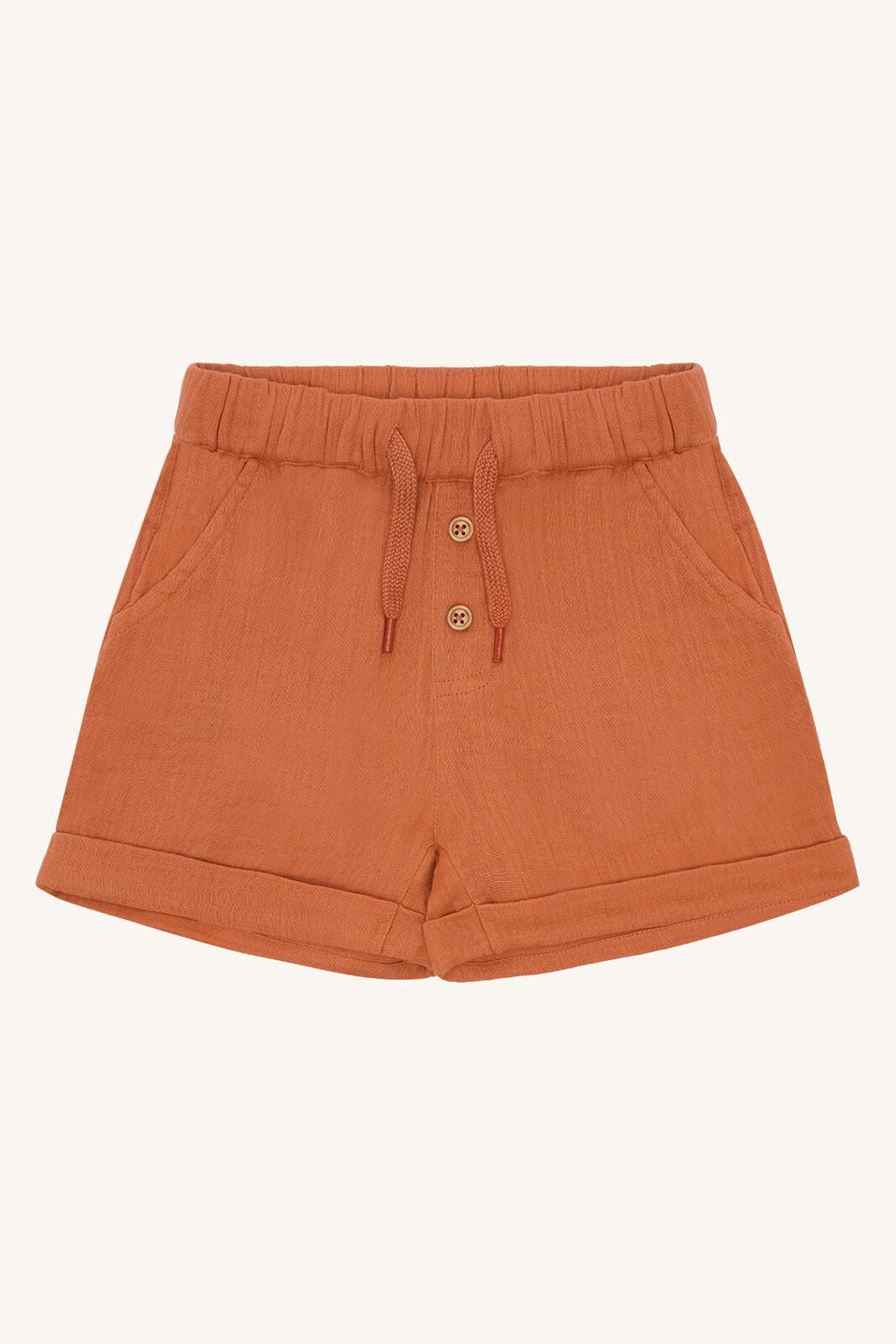 Hust&Claire Haggi Musselin Shorts aus Baumwolle in Autumn, erhältlich im Bärechind Winterthur, Zürich, Schweiz.