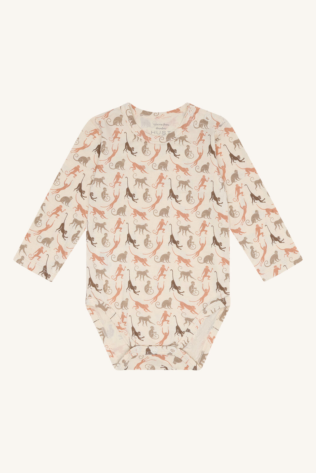 Hust&Claire Baby Body aus  Bambus Viskose mit Affen Muster im Bärechind Winterthur, Zürich, Schweiz