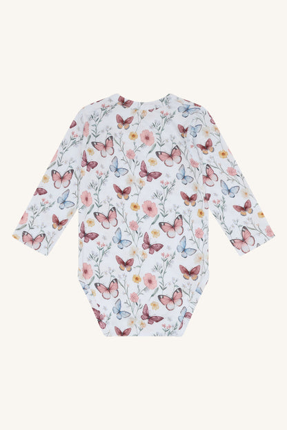 Hust&Claire Baby Body aus Baumwolle mit Schmetterlingen im Bärechind Winterthur, Zürich, Schweiz