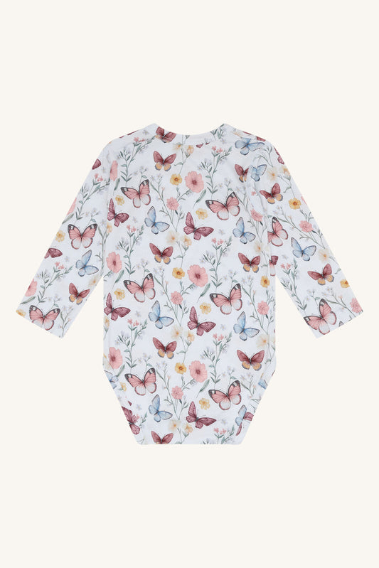 Hust&Claire Baby Body aus Baumwolle mit Schmetterlingen im Bärechind Winterthur, Zürich, Schweiz