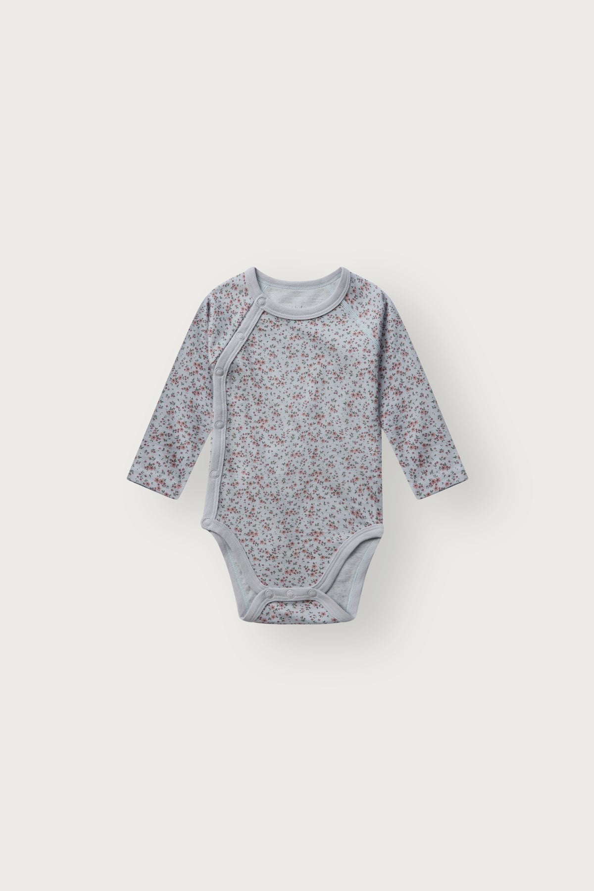 Baloo Wrap Tiny Wickelbody in A Bit Blue, Vorderansicht