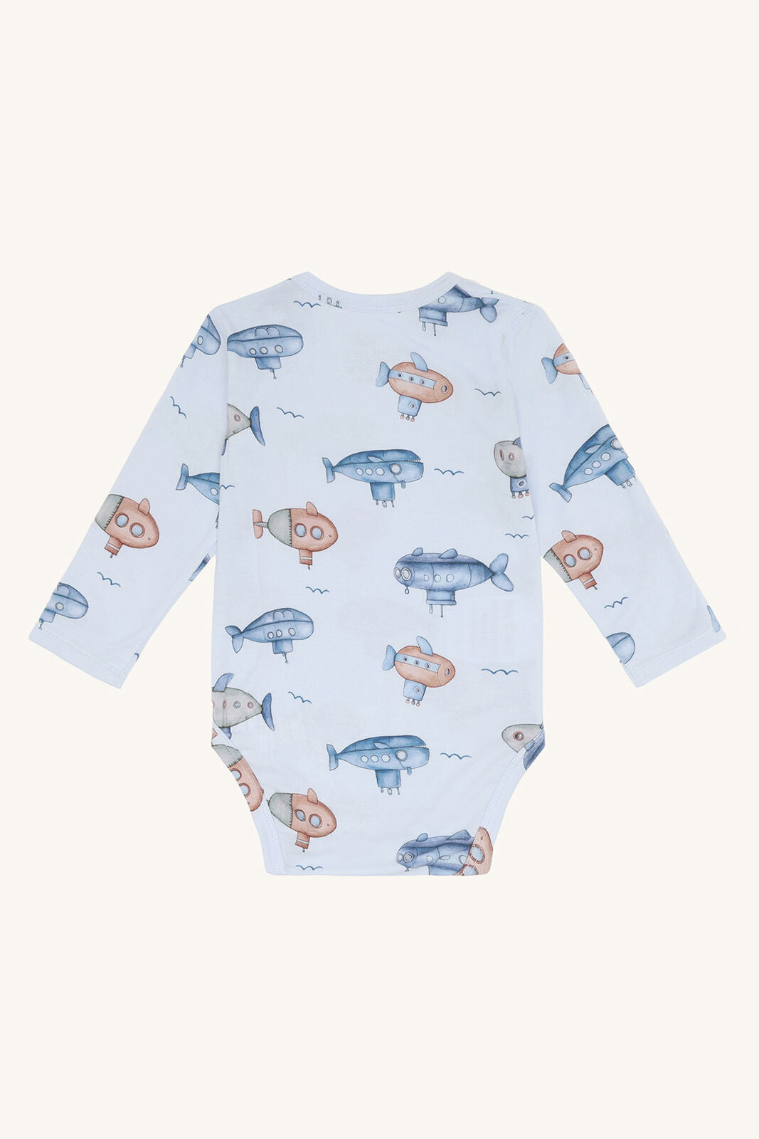 Hust&Claire Baby Body mit U-Boot in Blau kaufen im Bärechind Winterthur, Zürich, Schweiz
