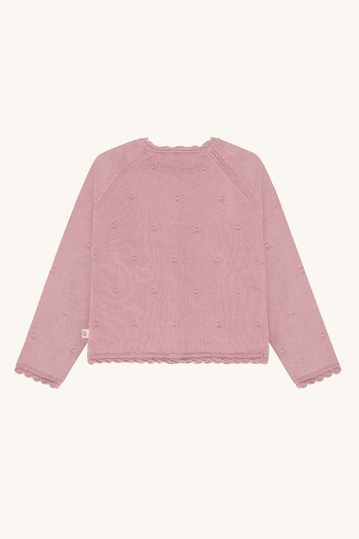 Hust&Claire Cilja Strickjacke in Heather bei Bärechind, Rückansicht