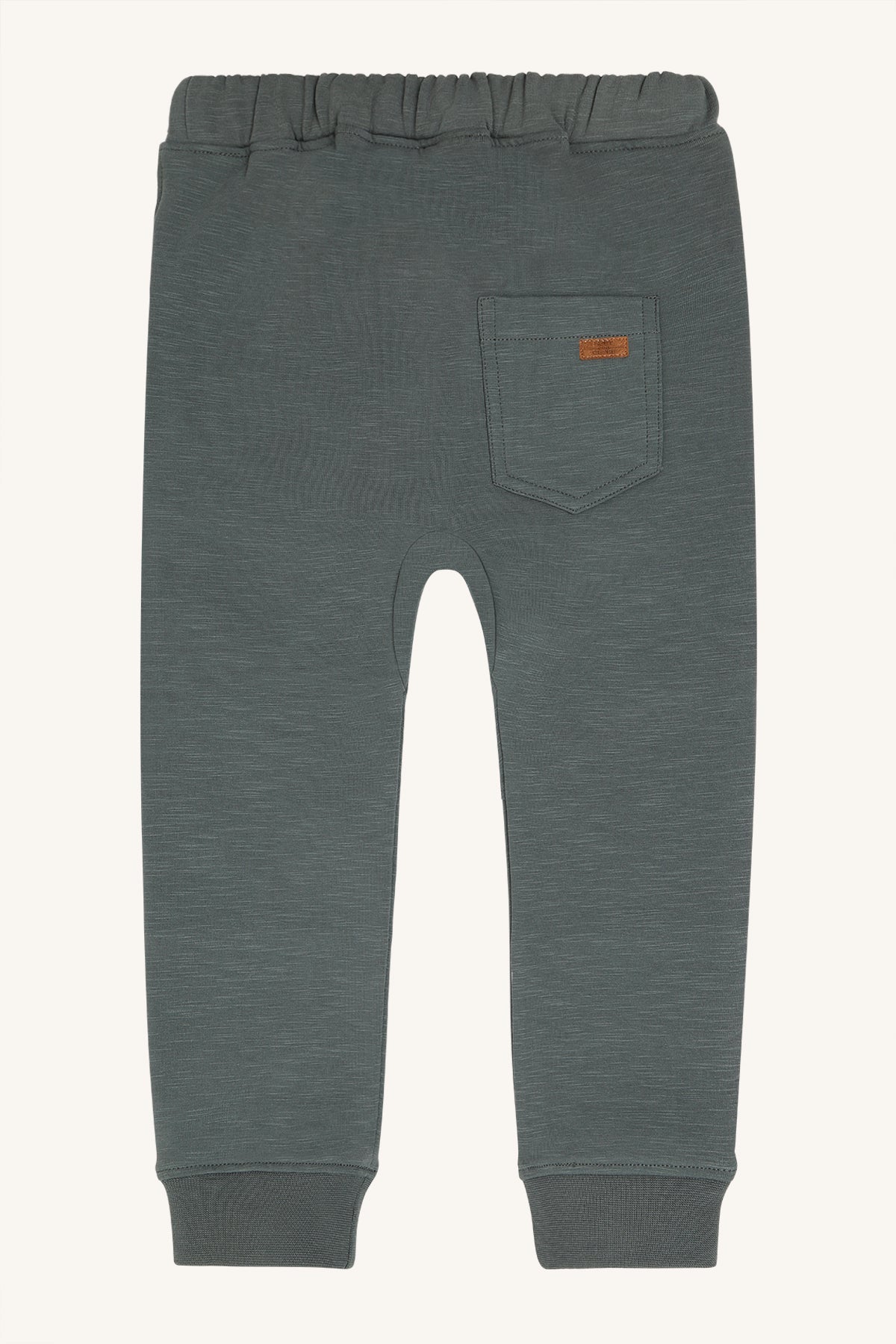 Jogginghose aus gebürsteter Bio-Baumwolle, innen flauschig und warm