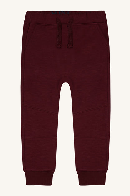 Hust&Claire Georg Jogginghose in Red Chocolate, Vorderansicht