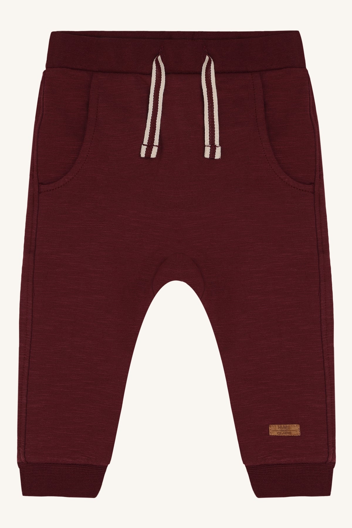 Hust&Claire Georgey Jogginghose in Red Chocolate, Vorderansicht