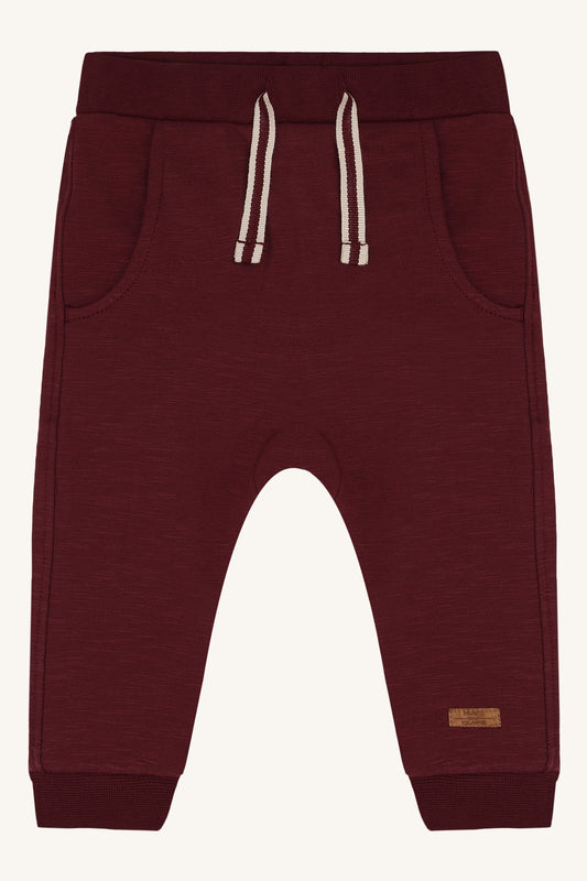 Hust&Claire Georgey Jogginghose in Red Chocolate, Vorderansicht