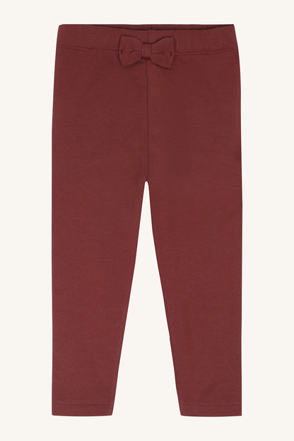 Lisa Leggings in Maroon, Vorderansicht